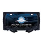 Scorpion License Plate Frame - Black