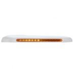 Sequential 14 Amber LED Front Fender Cover For Peterbilt 388 (2008-2015) & 389 (2008-2023)-Amber Lens - Driver - Image 2