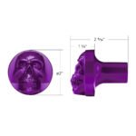Skull Air Valve Knob - Candy Purple - Image 5