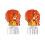 Skull Bumper Guide Top - Amber (2-Pack)