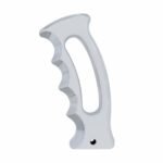 Slot Style Pistol Grip Gearshift Knob - Chrome - Image 2