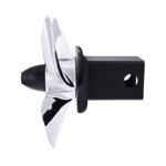 Spinning Propeller Hitch Cover For 2" X 2" Trailer Hitch Receivers - Image 2