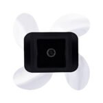 Spinning Propeller Hitch Cover For 2" X 2" Trailer Hitch Receivers - Image 3