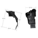 Splash Guard for 2018-2024 International LT-Driver - Image 9