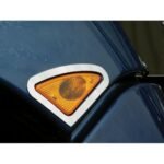 Stainless 2007-2017 Kenworth T660 Fender Light Trim - Image 2