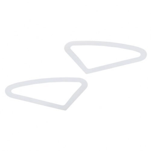 Stainless 2007-2017 Kenworth T660 Fender Light Trim