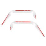 Stainless Door Window Vent Visor For 2008-2017 Freightliner Cascadia (Pair) - Image 2