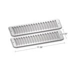 Stainless Hood Air Intake Trim For 1988+ Mack CH - Image 3