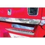 Stainless Kenworth T700 Front Upper Step Kick Plate - Image 2