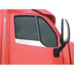 Stainless Peterbilt 387, 2011+ Peterbilt 587 & Kenworth T700 Door Window Accent - Image 2