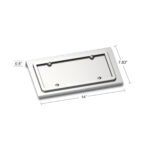 Stainless Single License Plate/Swing Plate For All Kenworth Models - Image 2