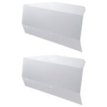 Stainless Steel Front Fender Guards For 1988-2007 Peterbilt 379/378