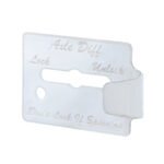 Stainless Steel Switch Guard Plate For Peterbilt 359 - Axle Differential - Image 2