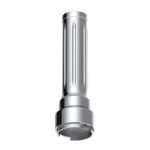 Thread-On Dallas Style Gearshift Knob With 9/10 Speed Adapter - Chrome/Vertical - Image 3