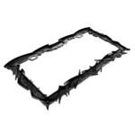 Tribal Flame License Plate Frame - Black - Image 3