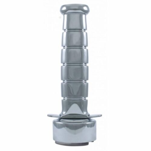 U.S.M.C. Fighting Knife Style Handle Gearshift Knob With 13/15/18 Speed Adapter - Chrome