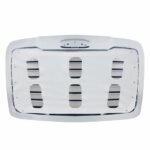 White Vinyl Front Winter Guard For 2008-2017 Freightliner Cascadia - Image 2