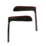 Window Vent Visor For 2008-2017 Freightliner Cascadia - Smoke (Pair) - Image 3