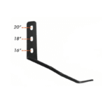 Peterbilt 389 Bumper Support Brackets 16″-18″-20″ | Heavy-Duty Steel Bracket Pair