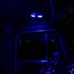 LED Interior Projector Dome & Map 7-Color Cab Light for Peterbilt - Chrome - Image 8
