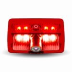 Rectangle USA Flag Projector LED Door Light – Driver Side | Peterbilt & Kenworth (TLED-PL11D) - Image 9