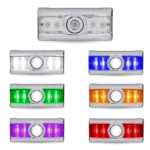 LED Interior Projector Dome & Map 7-Color Cab Light for Peterbilt 379 & 378