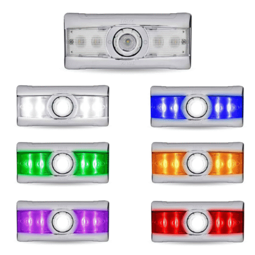 LED Interior Projector Dome & Map 7-Color Cab Light for Peterbilt 379 & 378