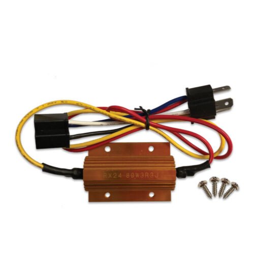 80 Watts Headlight Load Resistor - H4 Male to H4 Female Connector