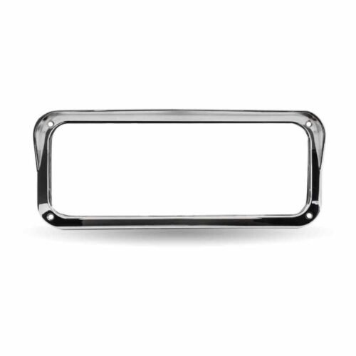 Replacement Bezel for Universal Headlight Assembly - Chrome ABS Plastic