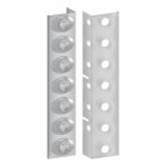 Kenworth W900/T800 Rear Premium Air Cleaner LED Light Bars (2010+) - G2 LEDs (Clear Lens)