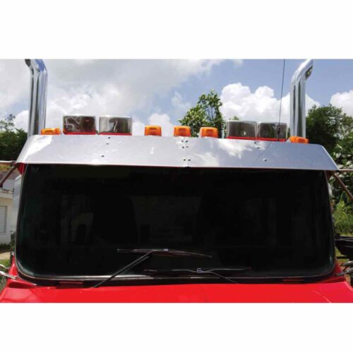Kenworth 11" Flat Glass Sun Visor - Blank