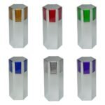 33mm Hexagon Thread-On Lug Nut Cover – 5″ Height w/ Reflector