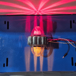 Custom Watermelon Hood Turn Signal Mounts for Kenworth W900 / W900L / W900B – Polished Stainless Steel (Pair) - Image 4