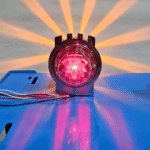 Custom Watermelon Hood Turn Signal Mounts for Kenworth W900 / W900L / W900B – Polished Stainless Steel (Pair) - Image 2