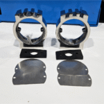 Custom Watermelon Hood Turn Signal Mounts for Kenworth W900 / W900L / W900B – Polished Stainless Steel (Pair)