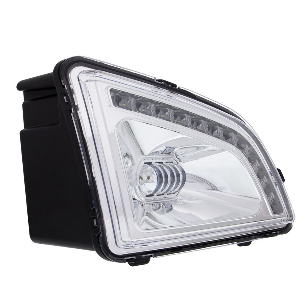 18 LED Chrome Projector Fog Light With Position Light For 2018-2024 ...