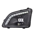 18 LED Black Projector Fog Light With Position Light For 2018-2024 Volvo VNL - Driver/Left