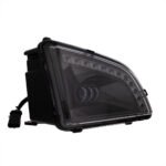 18 LED Black Projector Fog Light With Position Light For 2018-2024 Volvo VNL - Passenger/Right - Image 3