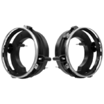 7" inch round headlights brackets  For Freightliner Coronado - driver & passenger side