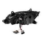 LED Blackout Projection Headlight With Sequential Turn Signal For 2008-2017 Kenworth T660-Passenger - Image 5