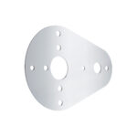 304 Stainless Steel Above Door Dome Light Plate For 1994-2025 Kenworth W900 - Image 2