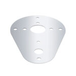 304 Stainless Steel Above Door Dome Light Plate For 1994-2025 Kenworth W900 - Image 3