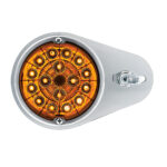 304 SS Above Door Dome Light Kit W/ 17 LED Double Fury Watermelon For 1994-2025 KW W900-Amber & Green LED - Image 6