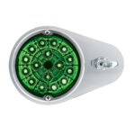 304 SS Above Door Dome Light Kit W/ 17 LED Double Fury Watermelon For 1994-2025 KW W900-Amber & Green LED - Image 7