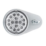 304 SS Above Door Dome Light Kit W/ 17 LED Double Fury Watermelon For 1994-2025 KW W900-Amber & White LED - Image 8