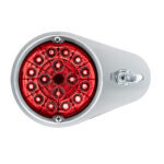 304 SS Above Door Dome Light Kit W/ 17 LED Double Fury Watermelon For 1994-2025 KW W900-Red & Blue LED - Image 6