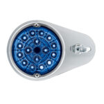 304 SS Above Door Dome Light Kit W/ 17 LED Double Fury Watermelon For 1994-2025 KW W900-Red & Blue LED - Image 7