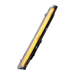 48 LED Competition Series Fender Turn Signal Light For 2022-2025 Kenworth T680-Amber LED/Clear Lens, Passenger - Image 3