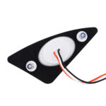 9 LED Competition Series Fender Light For 2007-2017 Kenworth T660 (Passenger) -Amber LED/Clear Lens - Image 7