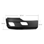 Bumper Cover With Fog Light Opening For 2013-2021 Kenworth T680-Passenger - Image 5
